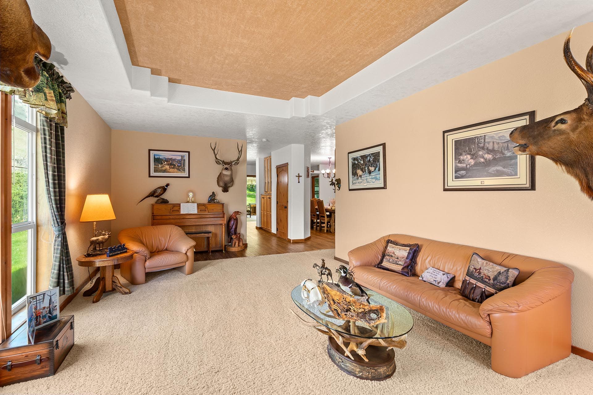 Living Room Idaho North Mountain Ranch