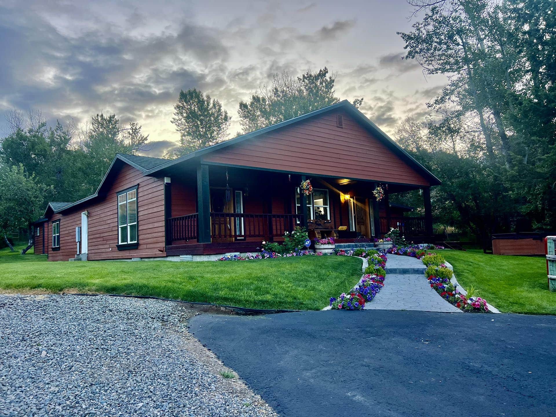 Main Home Idaho North Mountain Ranch