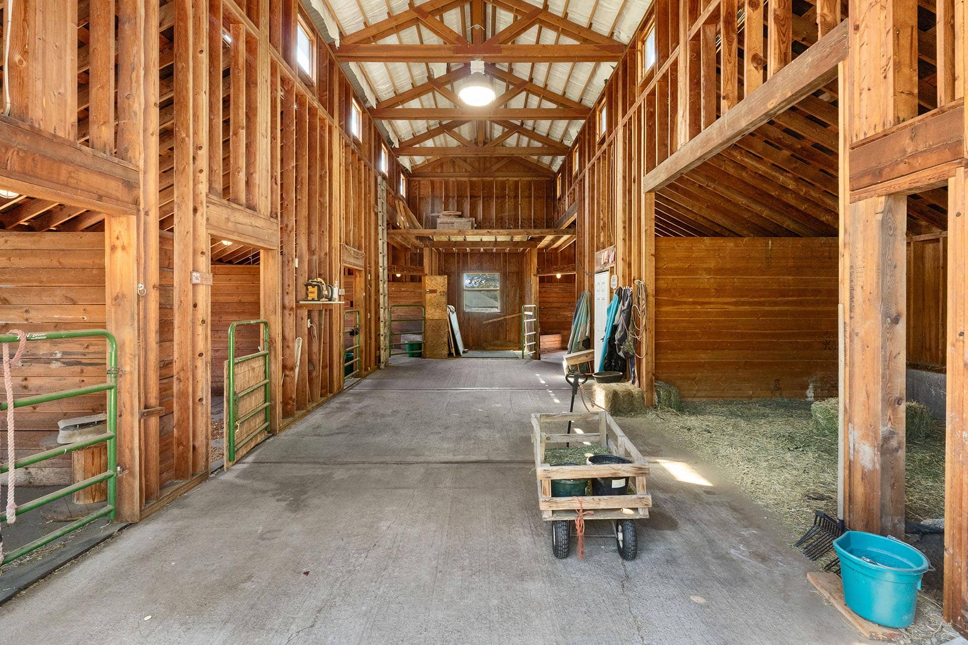 Open Barn Washington Lost Moose Ranch