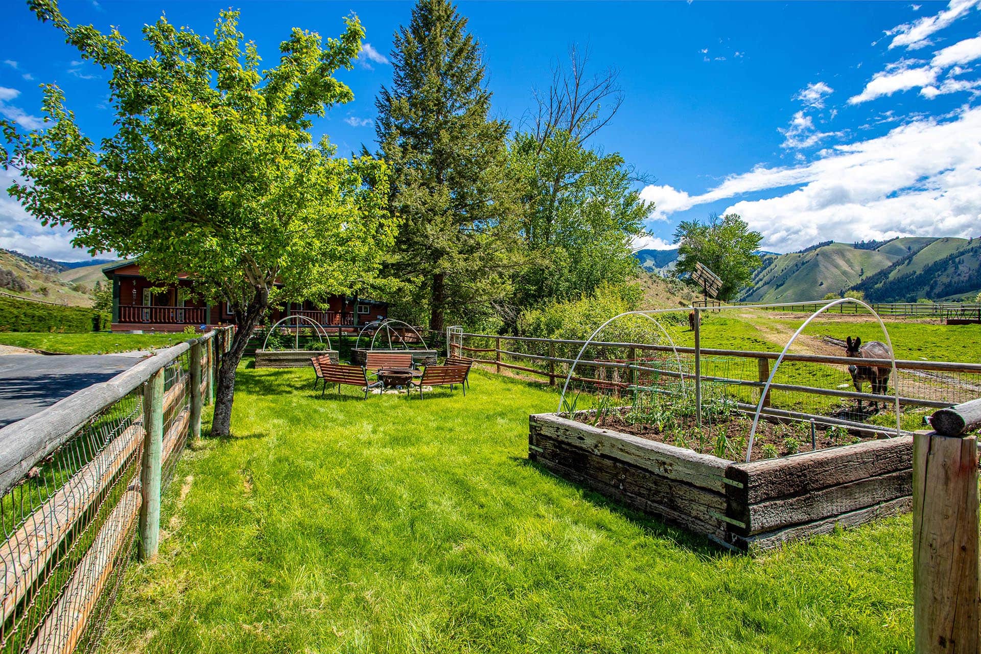Perfect Garden Idaho North Mountain Ranch