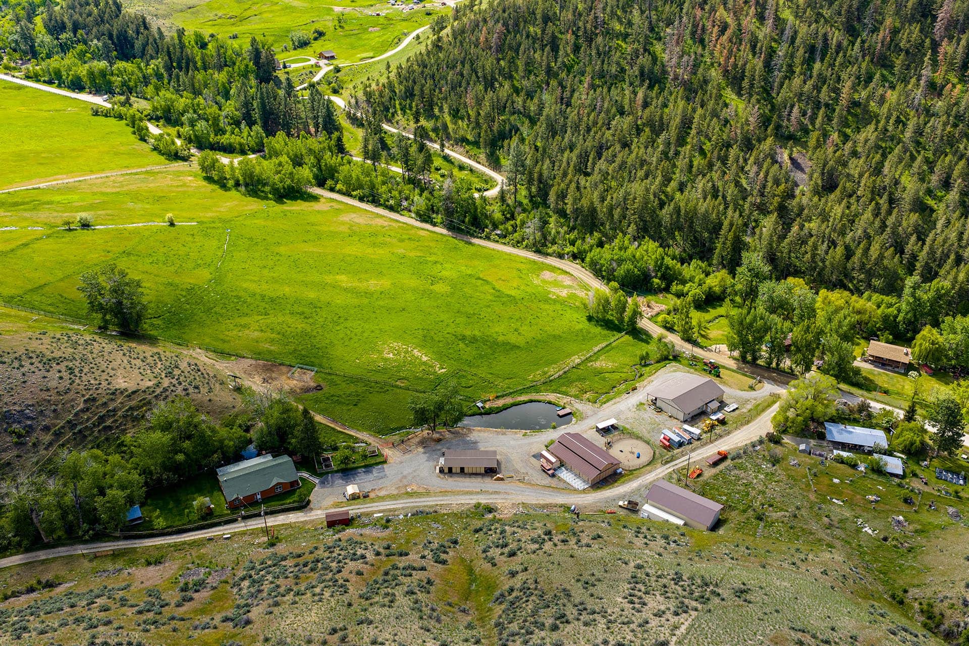 solar powered property idaho north mountain ranch