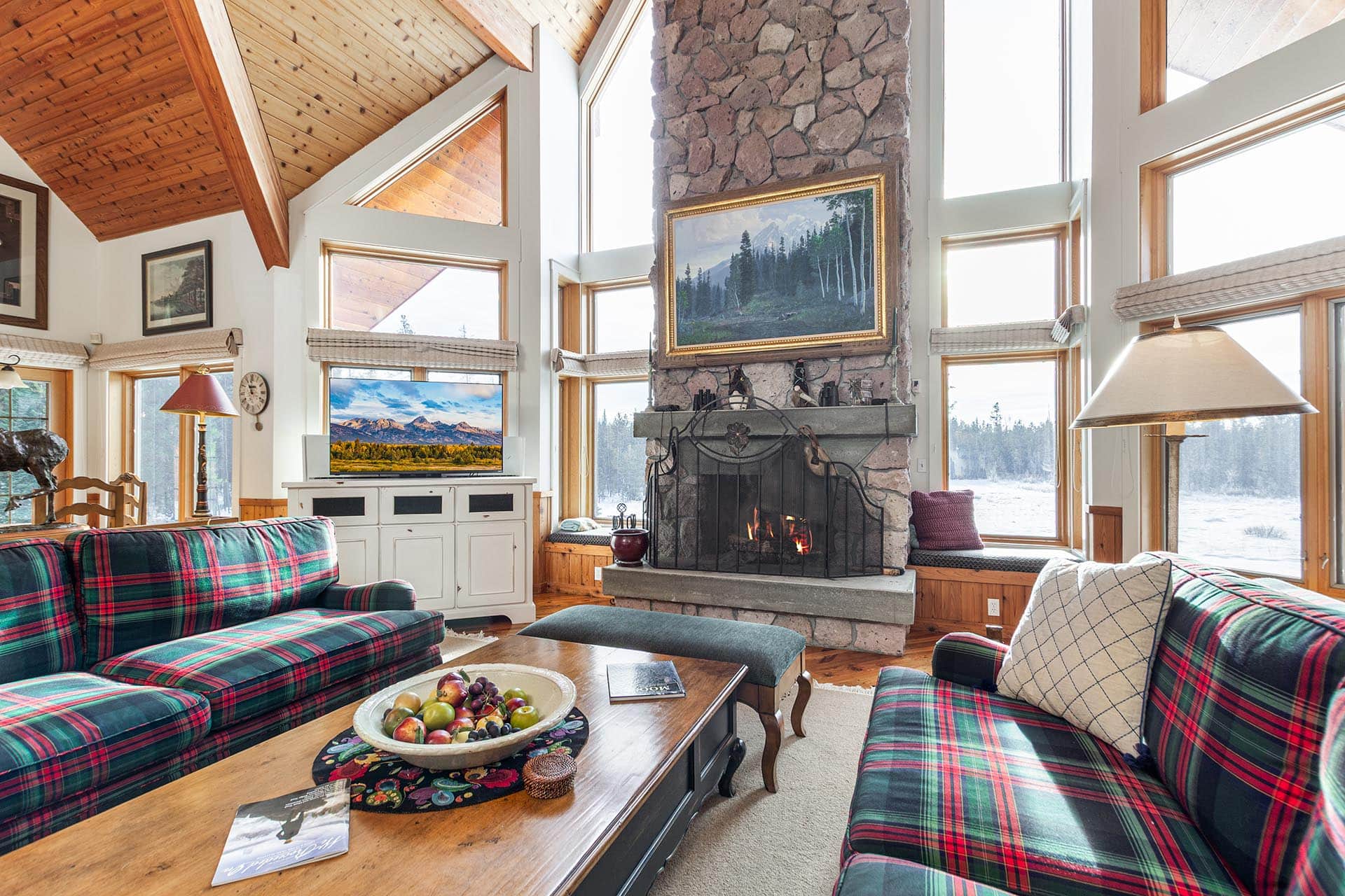 Wall of Windows Idaho Island Park's Coho Reserve
