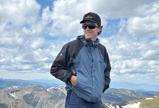 derek van itallie business development manager hiking mountains