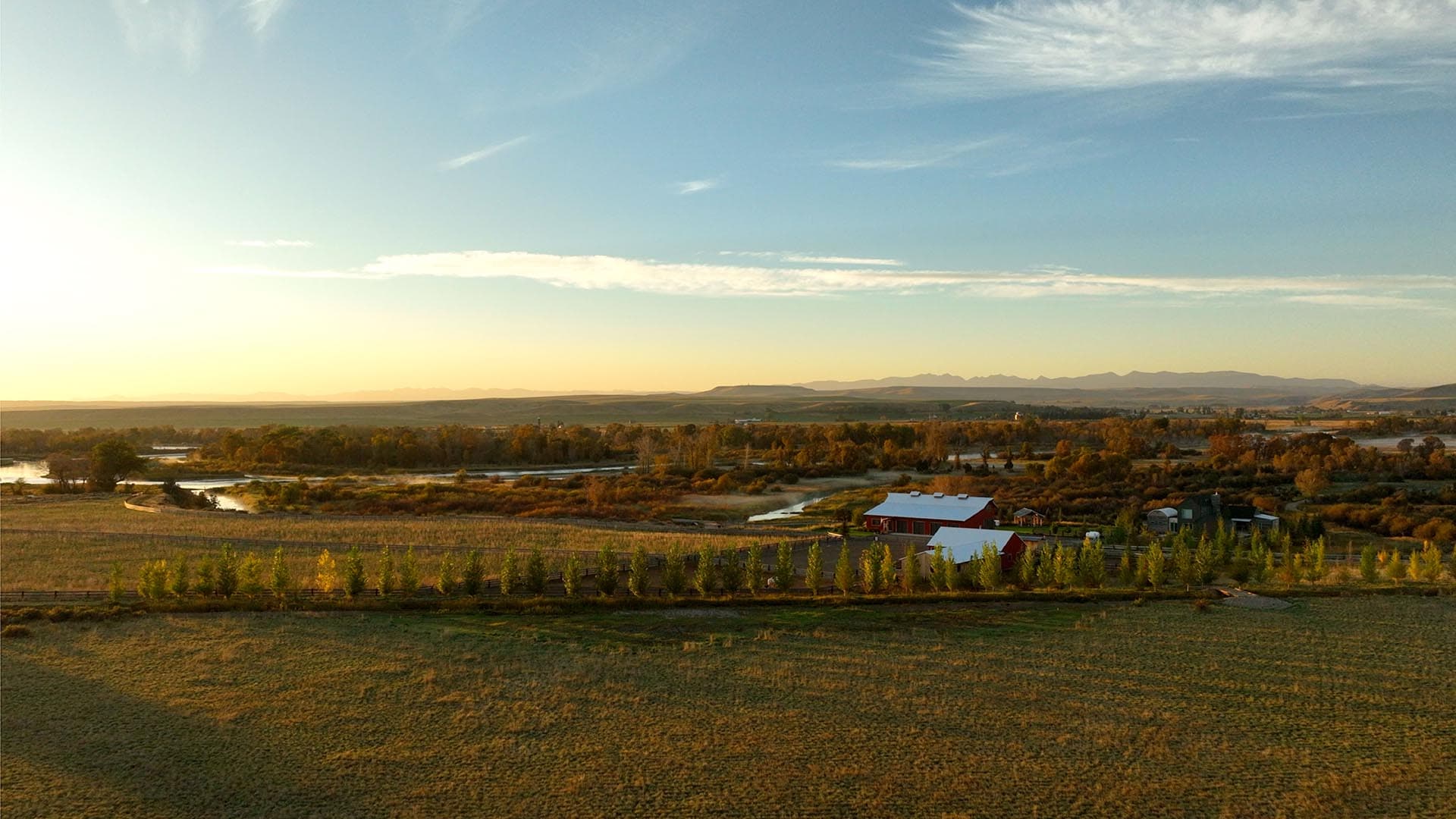 evening light montana 1805 river ranch