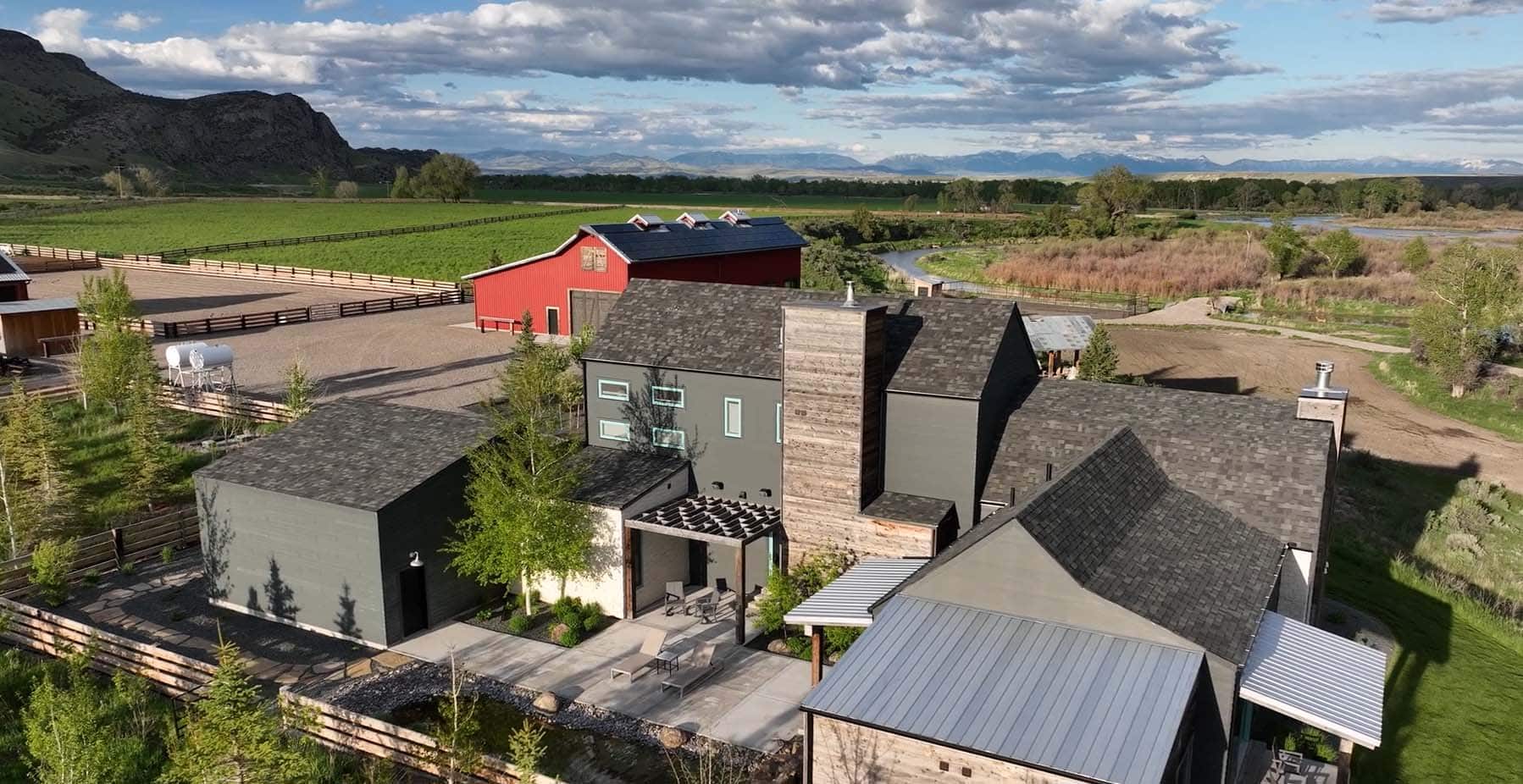 improvements on ranch property montana 1805 river ranch