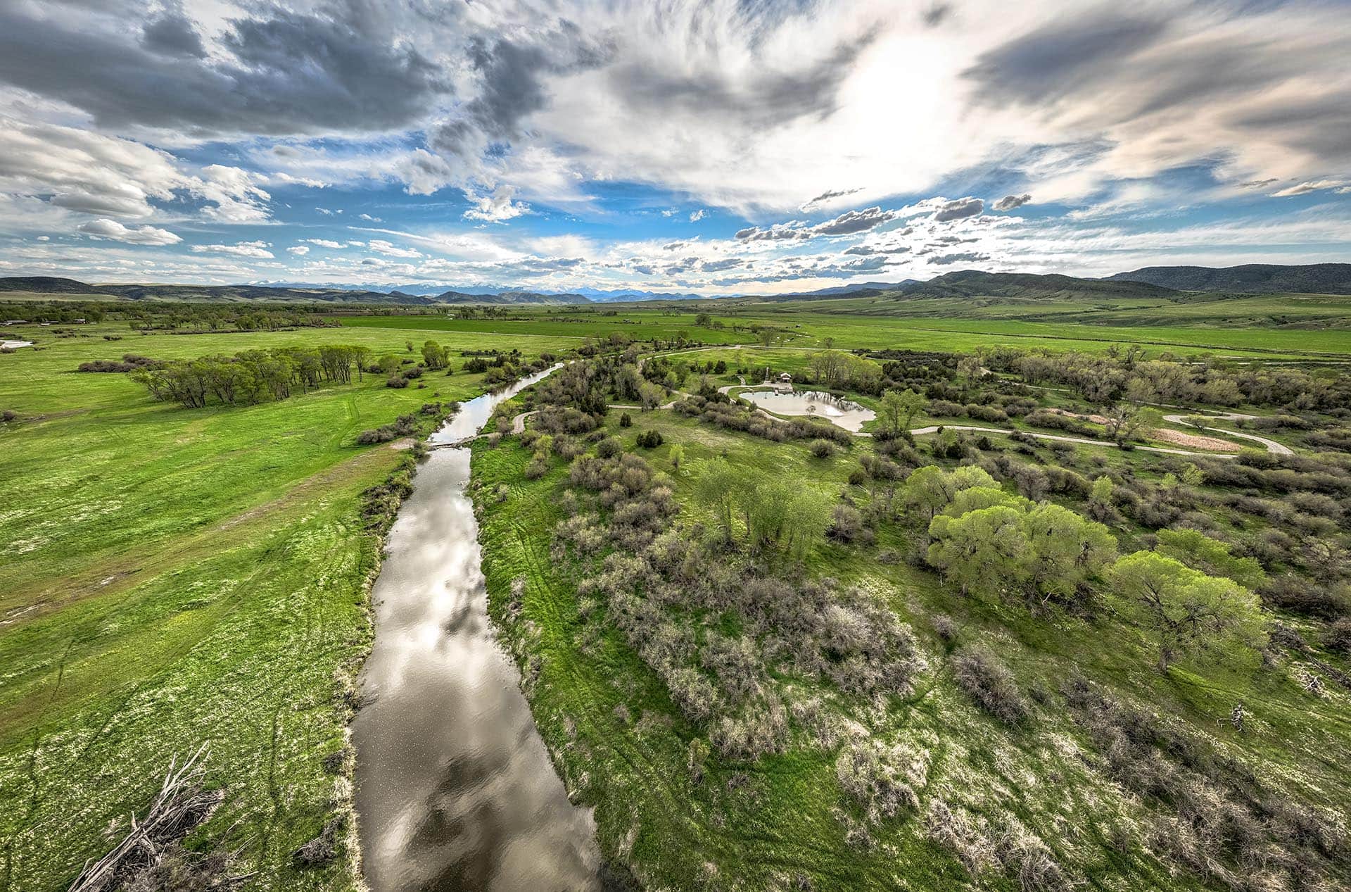 jefferson side channel river montana 1805 river ranch