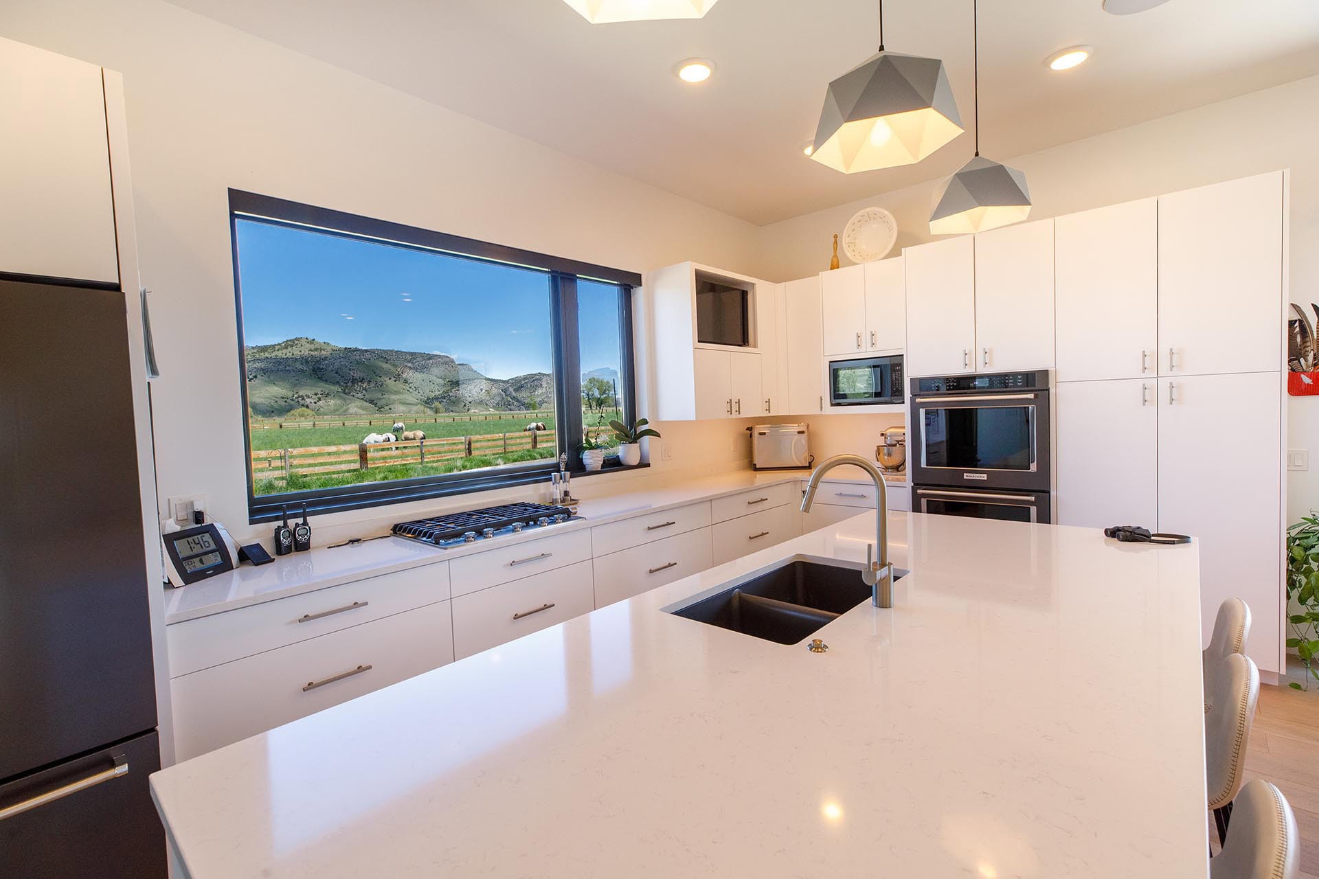 kitchen for guests montana 1805 river ranch