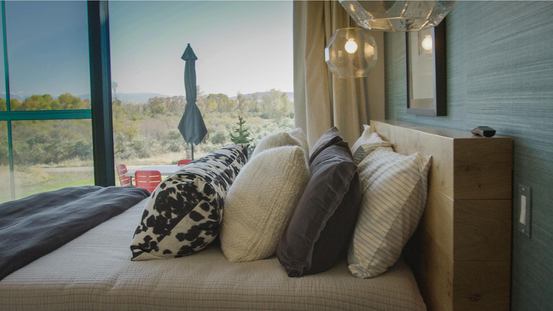 main bedroom view montana 1805 river ranch