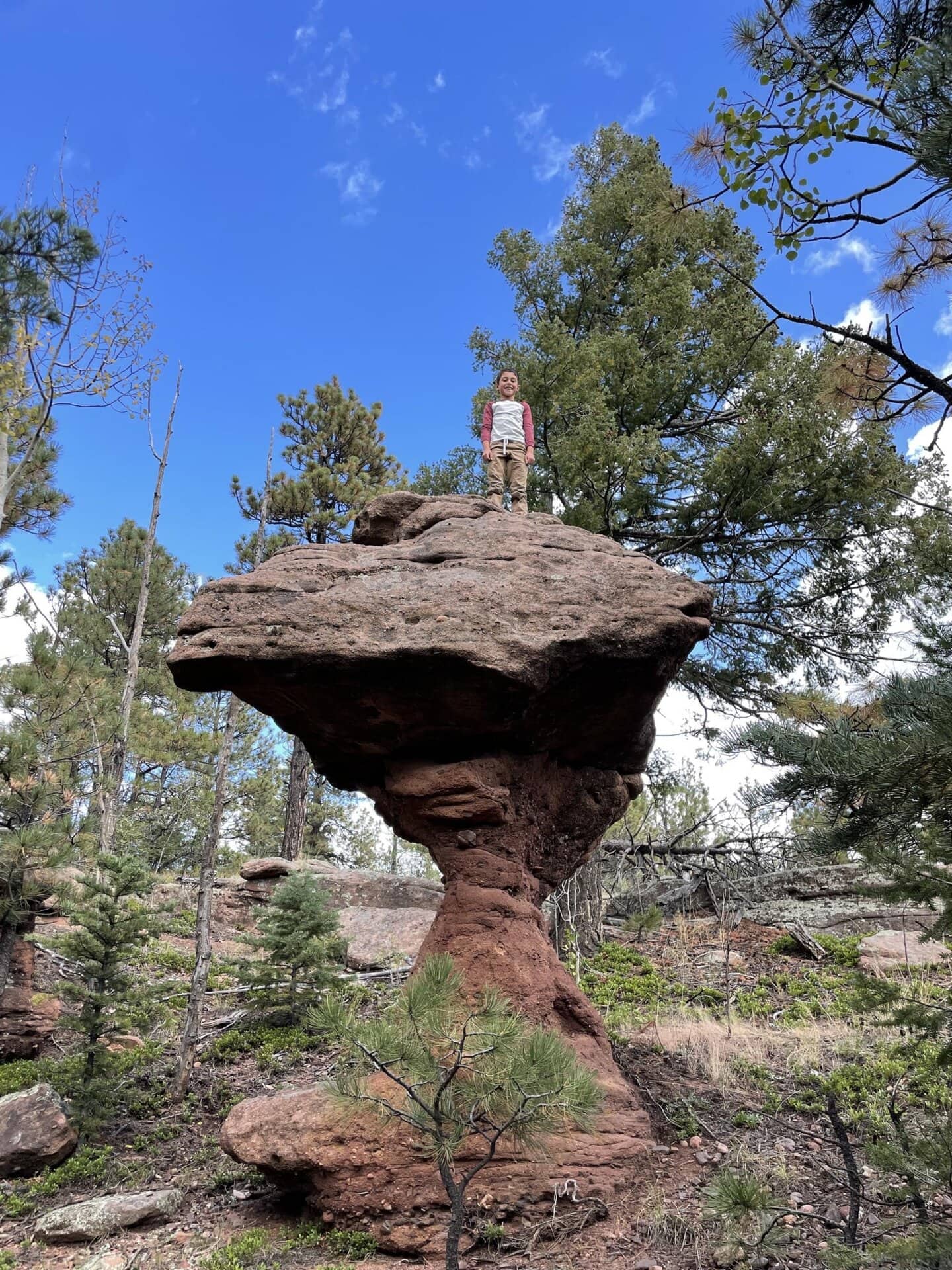 rock formation new mexico manueles creek