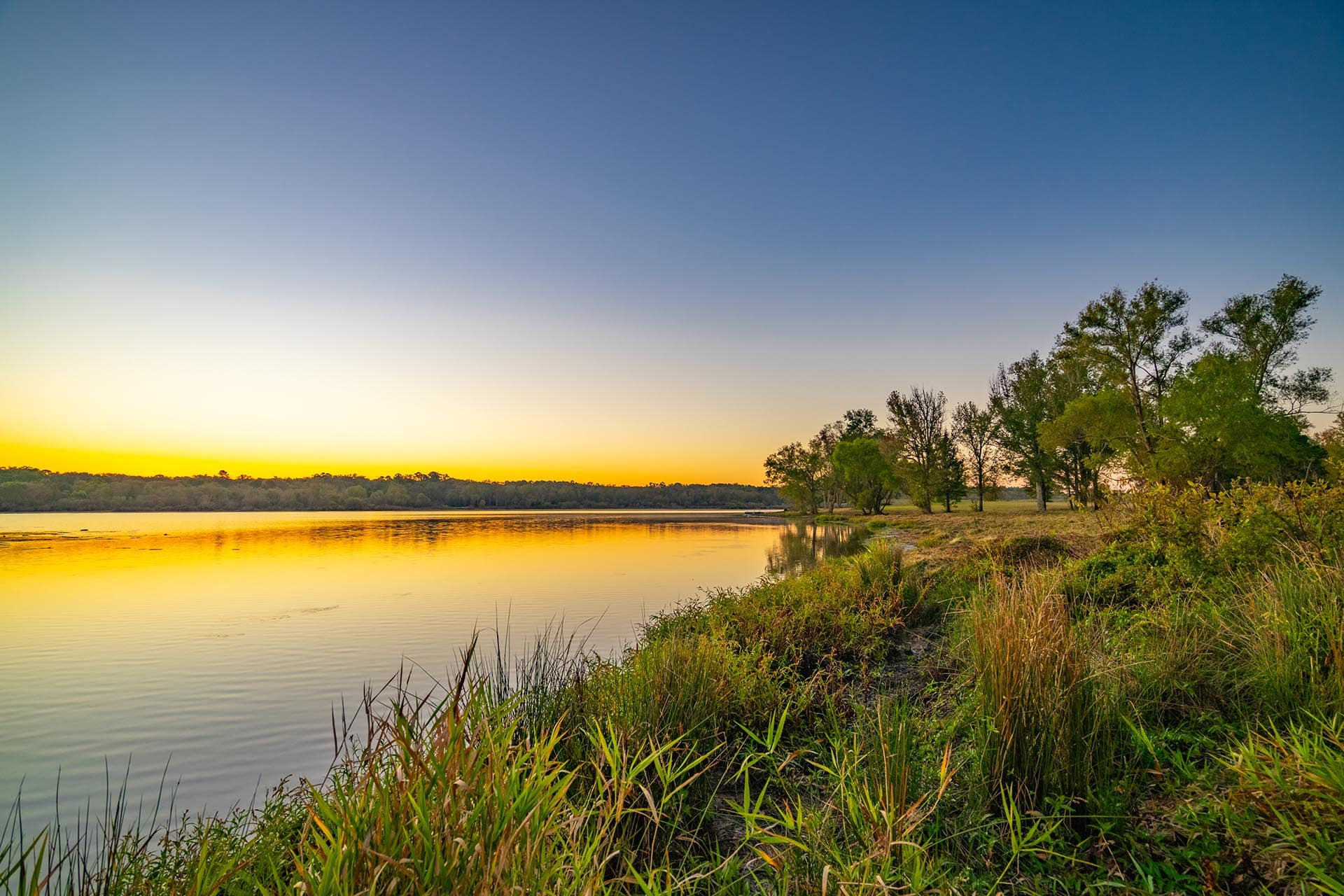 East Texas waterfront ranch for sale Red Barn Ranch on Lake Bob Sandlin