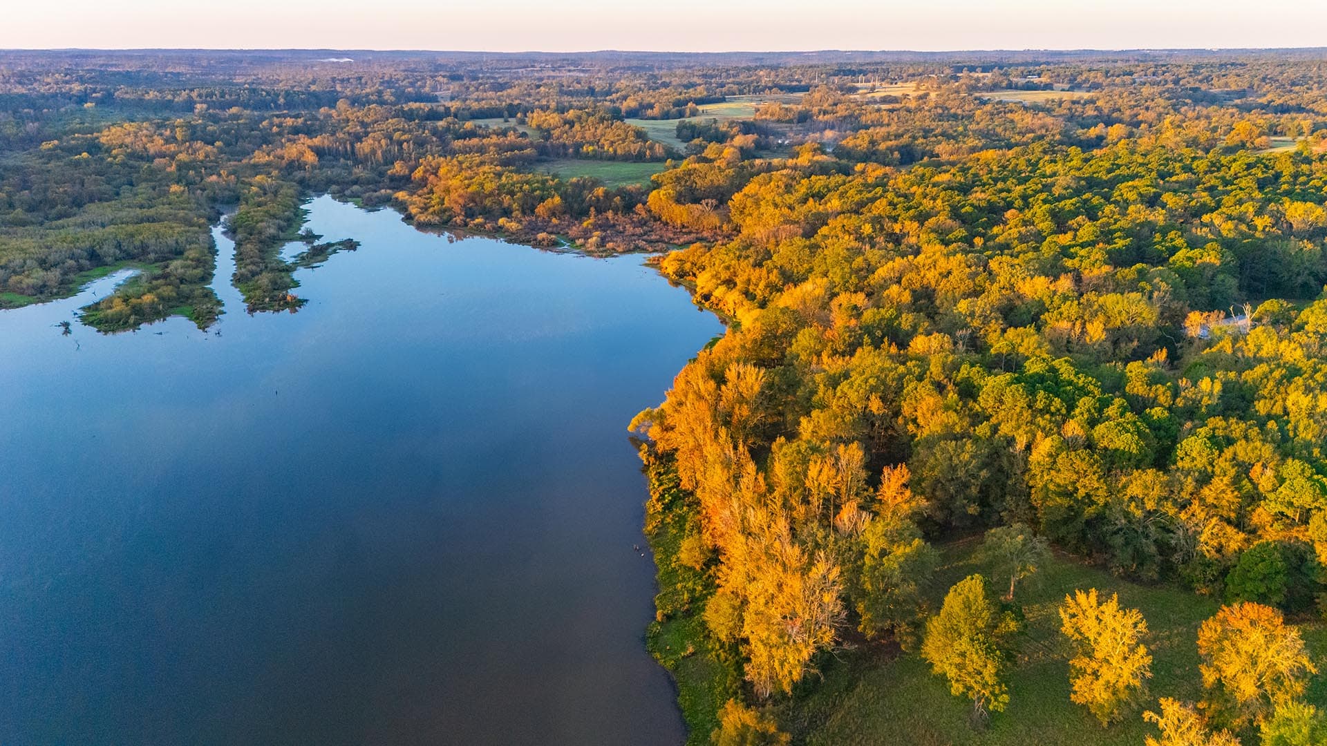 Lake Bob Sandlin fishing property Texas Red Barn Ranch