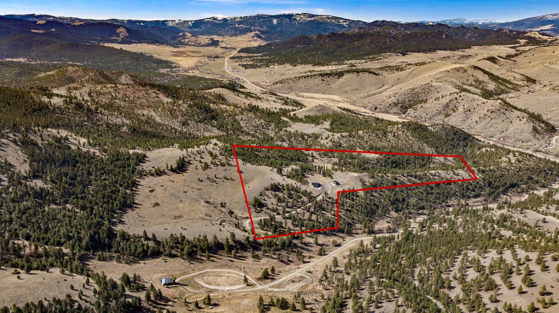 Luxury Montana Homestead For Sale Elk Ridge Wilderness Retreat