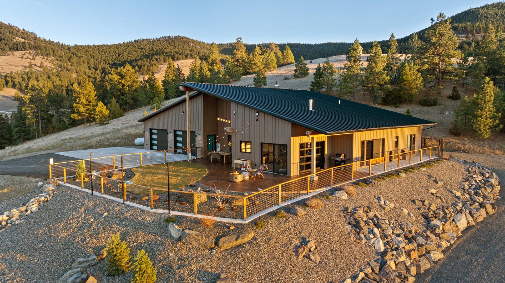 New Construction Montana Ranch 2023 Elk Ridge Wilderness Retreat