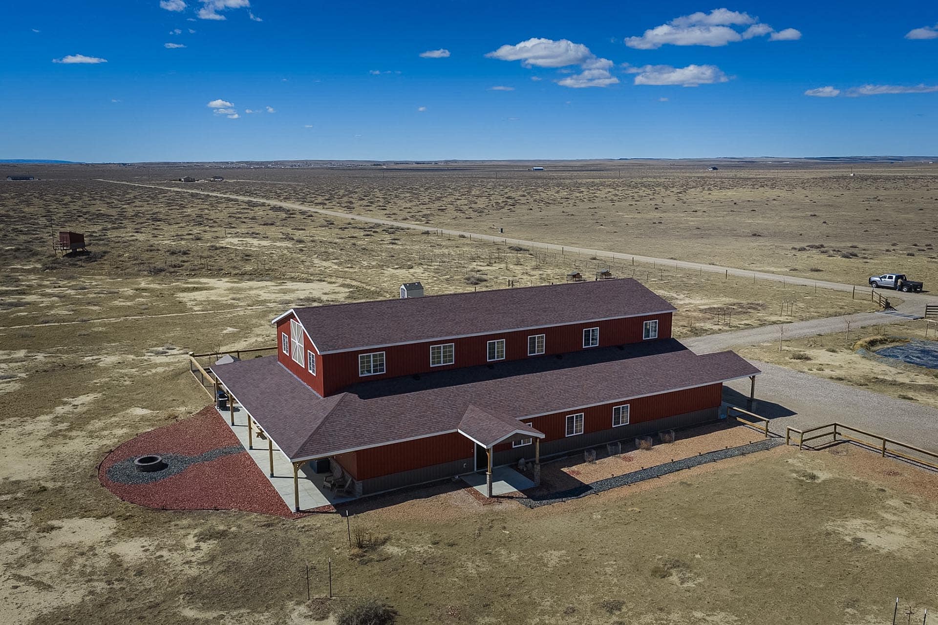 peaceful wyoming broken trail homestead