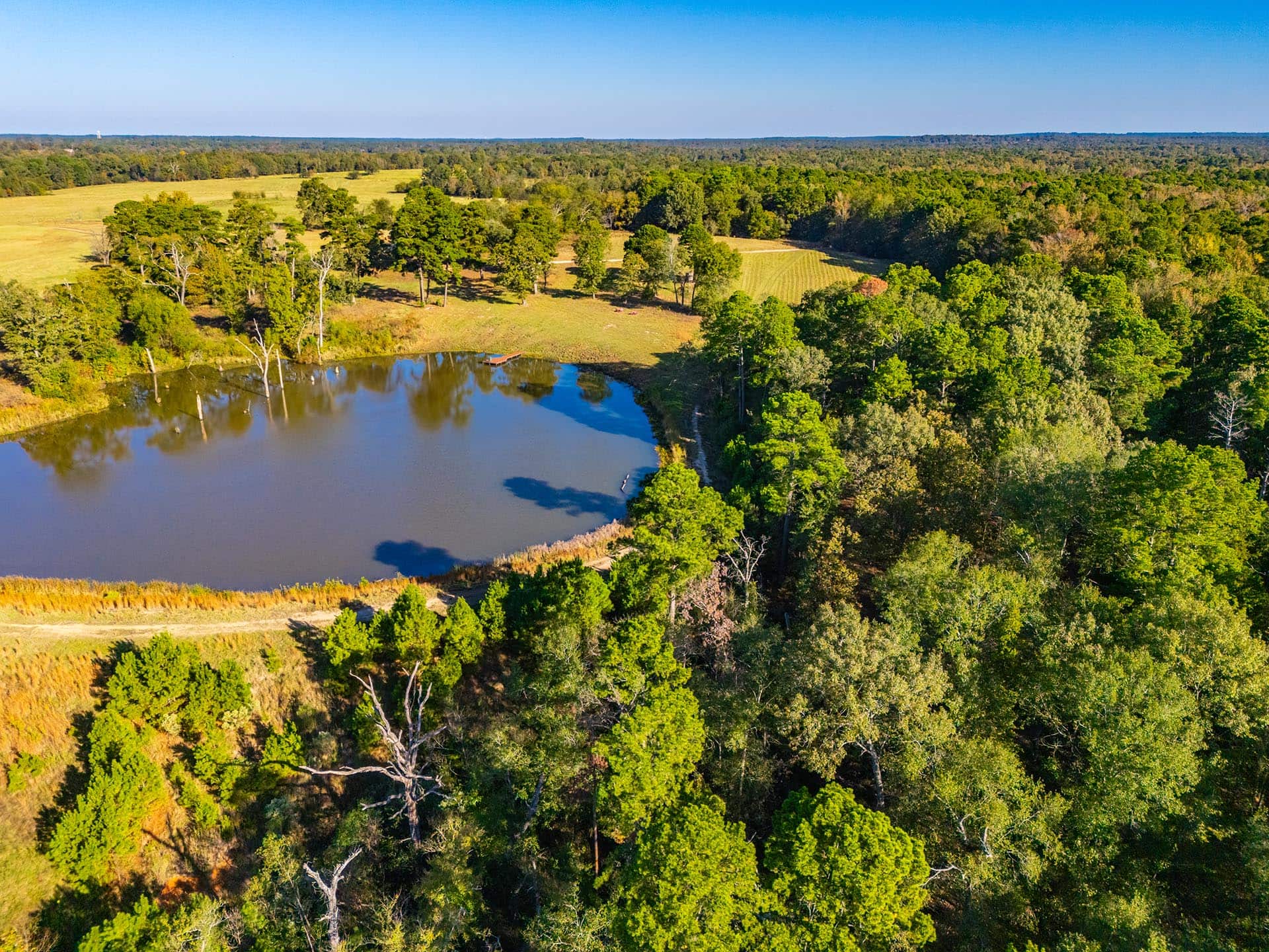 Texas ranch offering private lake enjoyment Red Barn Ranch on Lake Bob Sandlin
