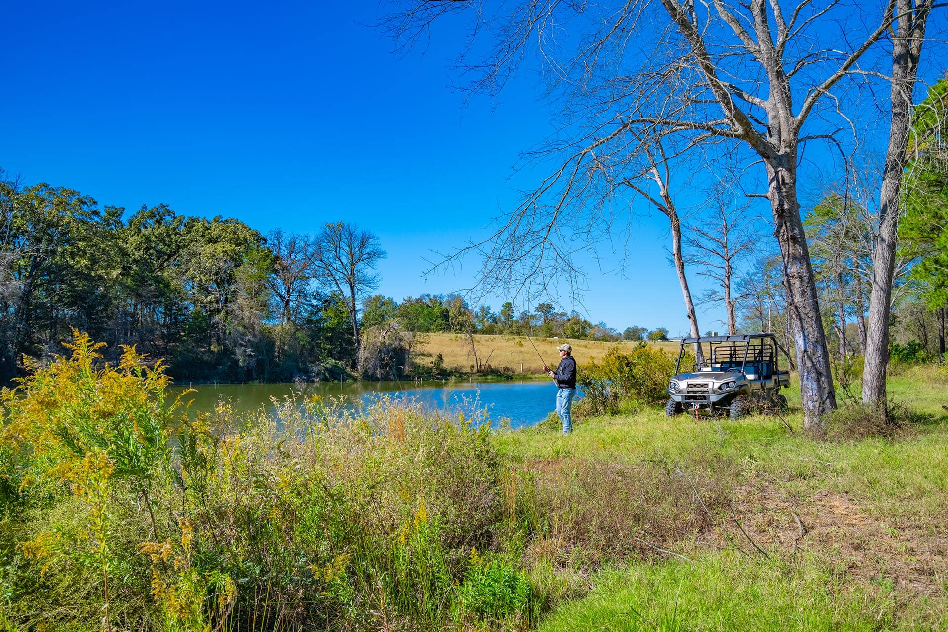 Winnsboro TX East Texas ranch for sale Red Barn Ranch on Lake Bob Sandlin