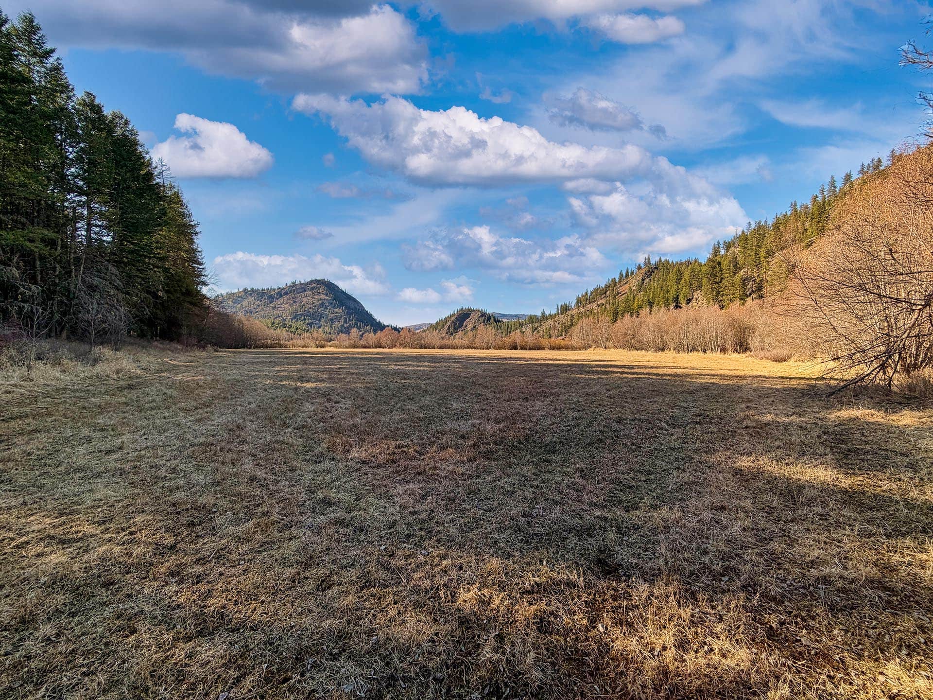 adjacent to federal land Washington ranch at Lost Creek