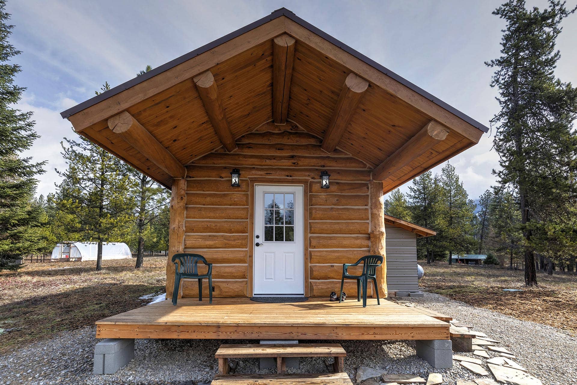 cabin in the woods for sale Montana cabinet mountain wilderness retreat