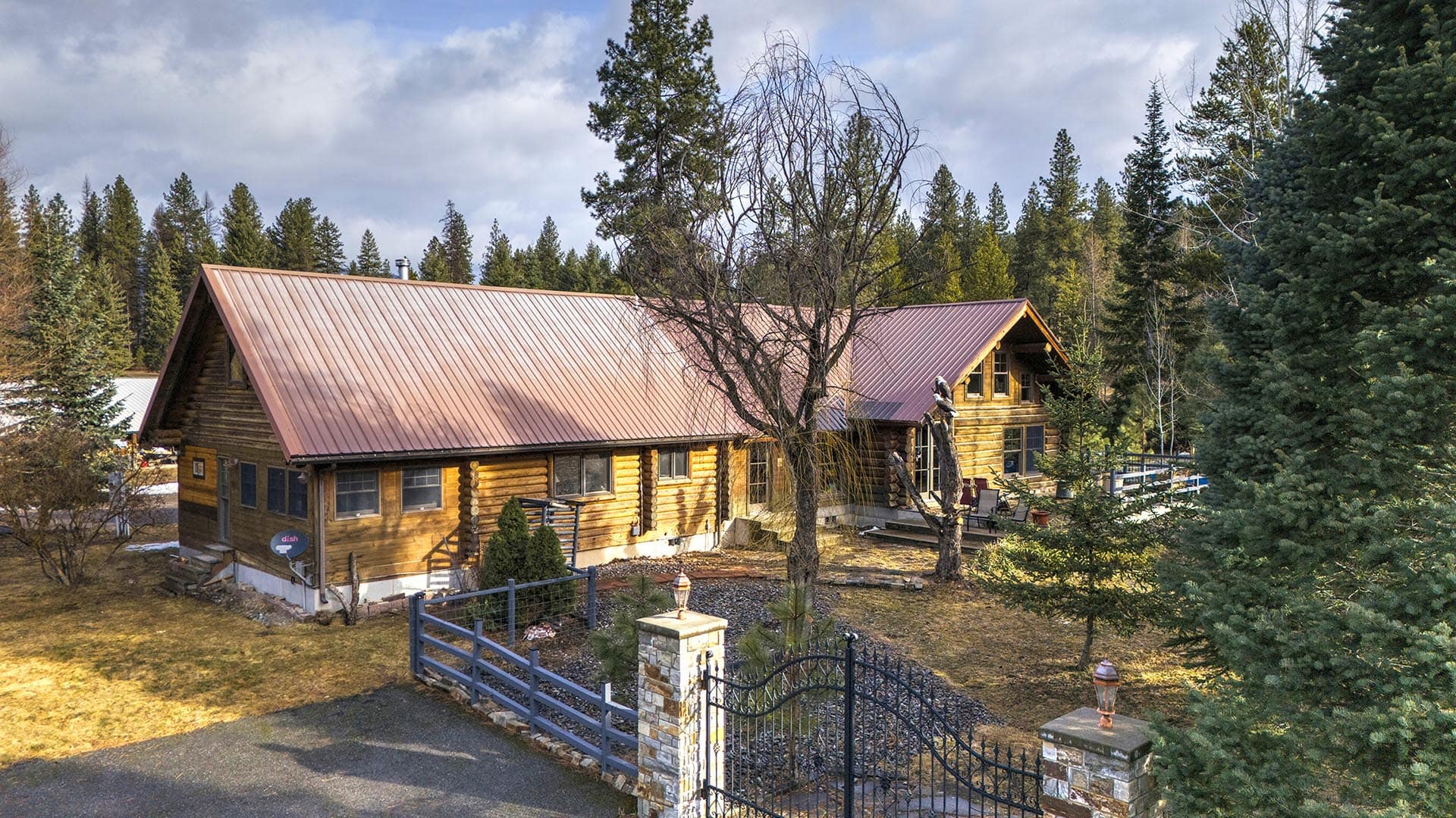 cabin in the woods land for sale montana cabinet mountain wilderness retreat
