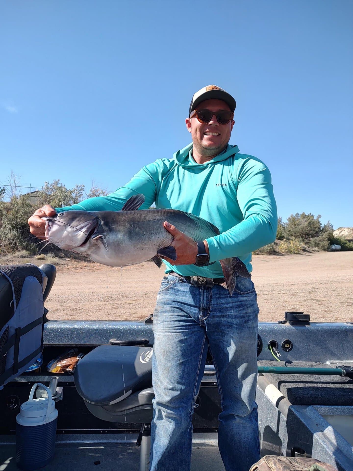 catfishing eastern montana over the cliff ranch on little porcupine creek