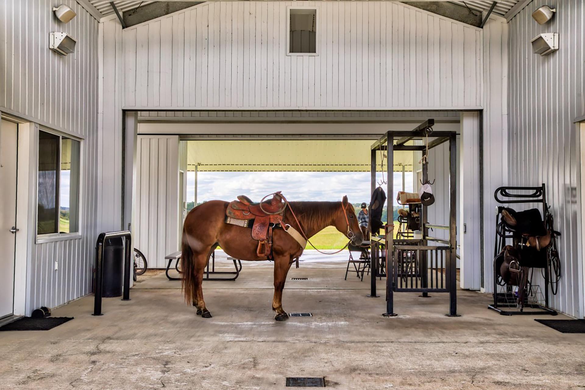 equipment barn outbuildings texas whitehall ranch
