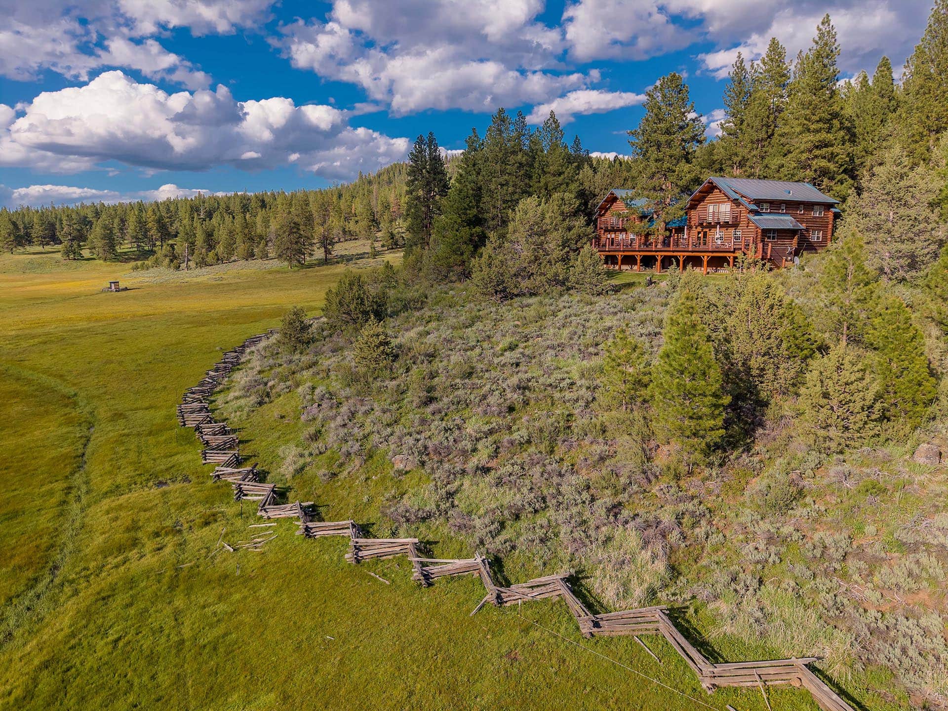 fence lodge oregon aspen ridge ranch