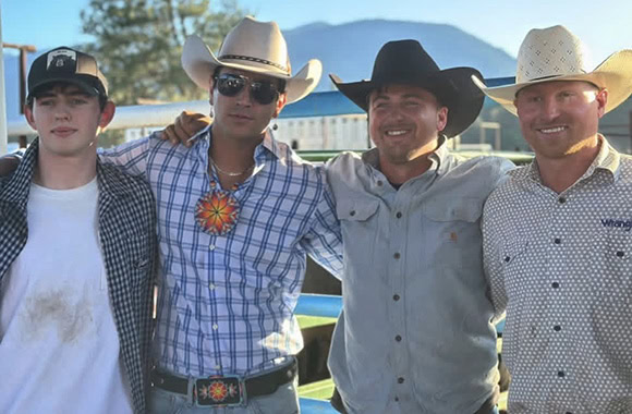jeremy richardson social media coordinator rodeo with friends