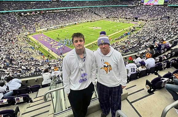 jeremy richardson social media coordinator viking football game