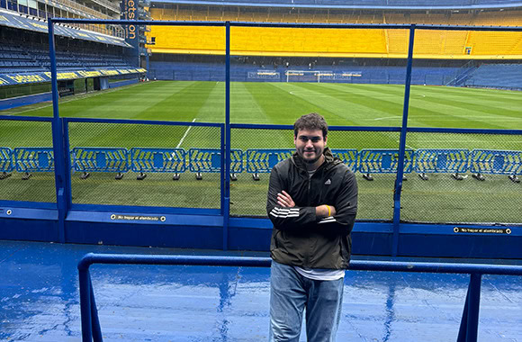 thomas sarlo graphic designer Stadium sports