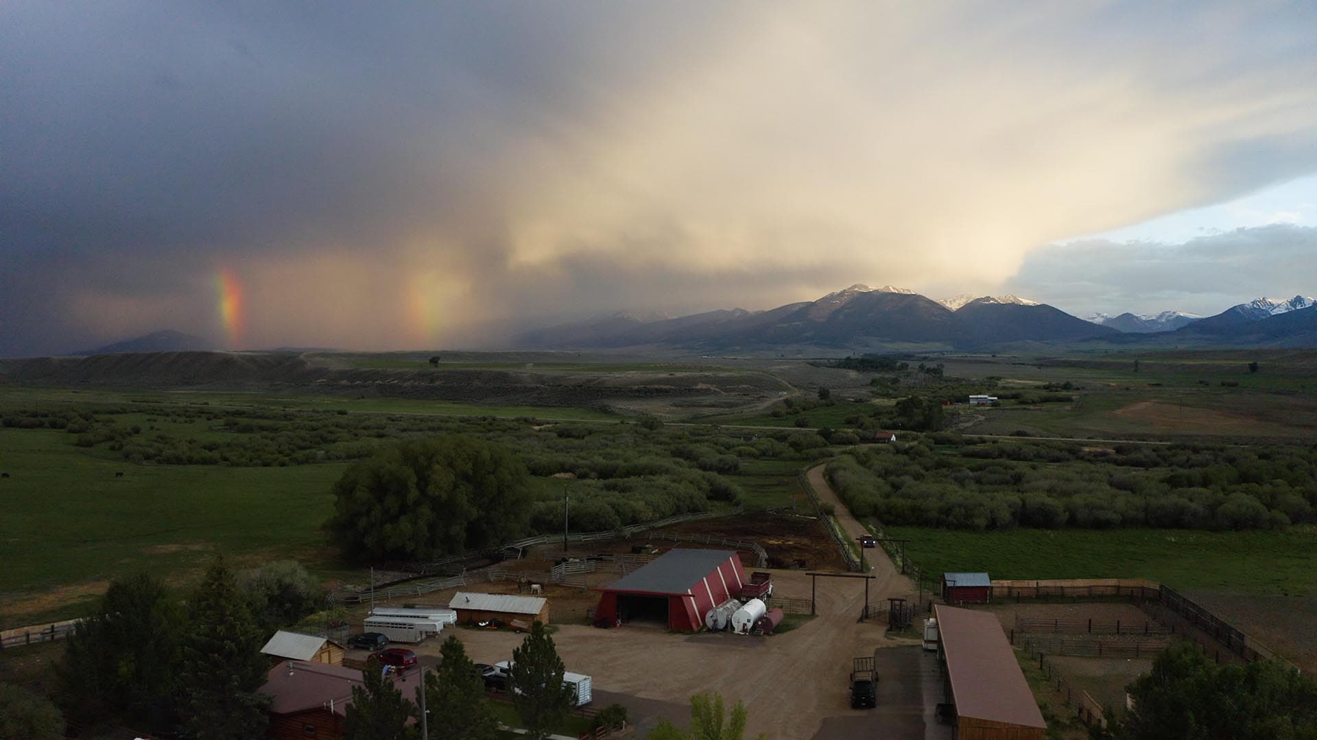 Idaho horse and cattle ranch Leadore Angus Ranch