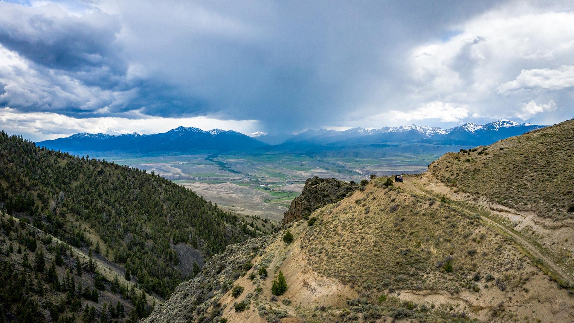 Idaho ranch with live water frontage Leadore Angus Ranch