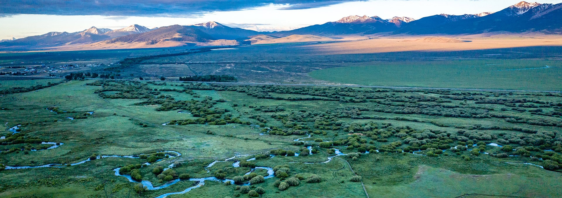 Idaho ranch with pivot irrigation for sale Leadore Angus Ranch