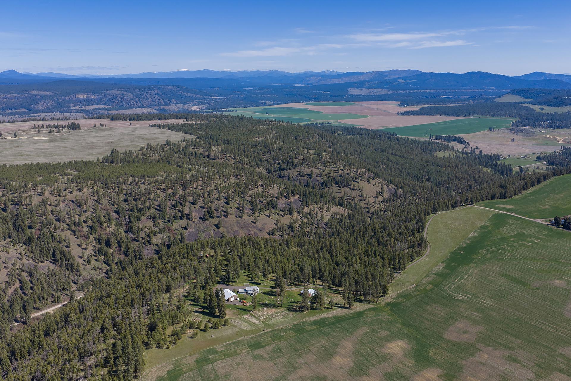 Aerial View of Washington Canyon Ridge Ranch