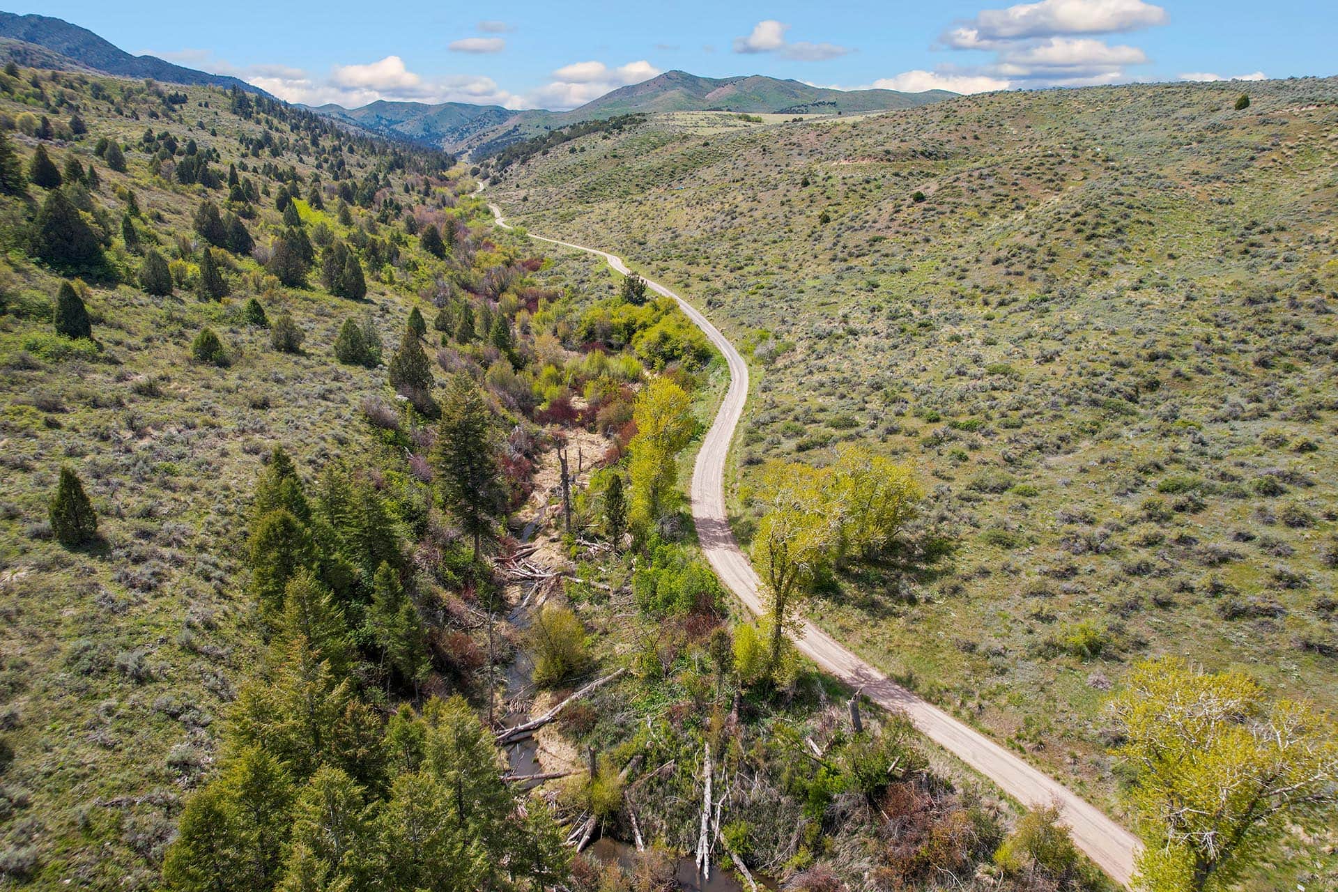 land with water idaho walker creek lookout