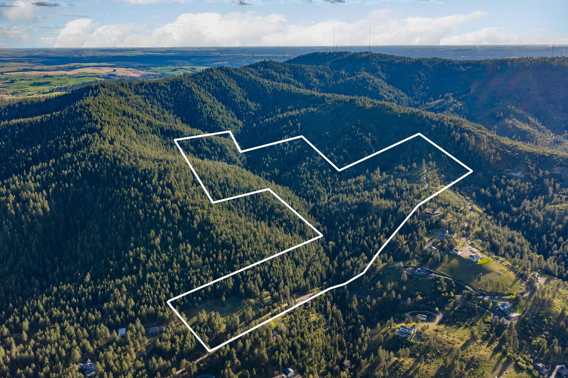 Property Outline Washington Grouse Mountain Drive