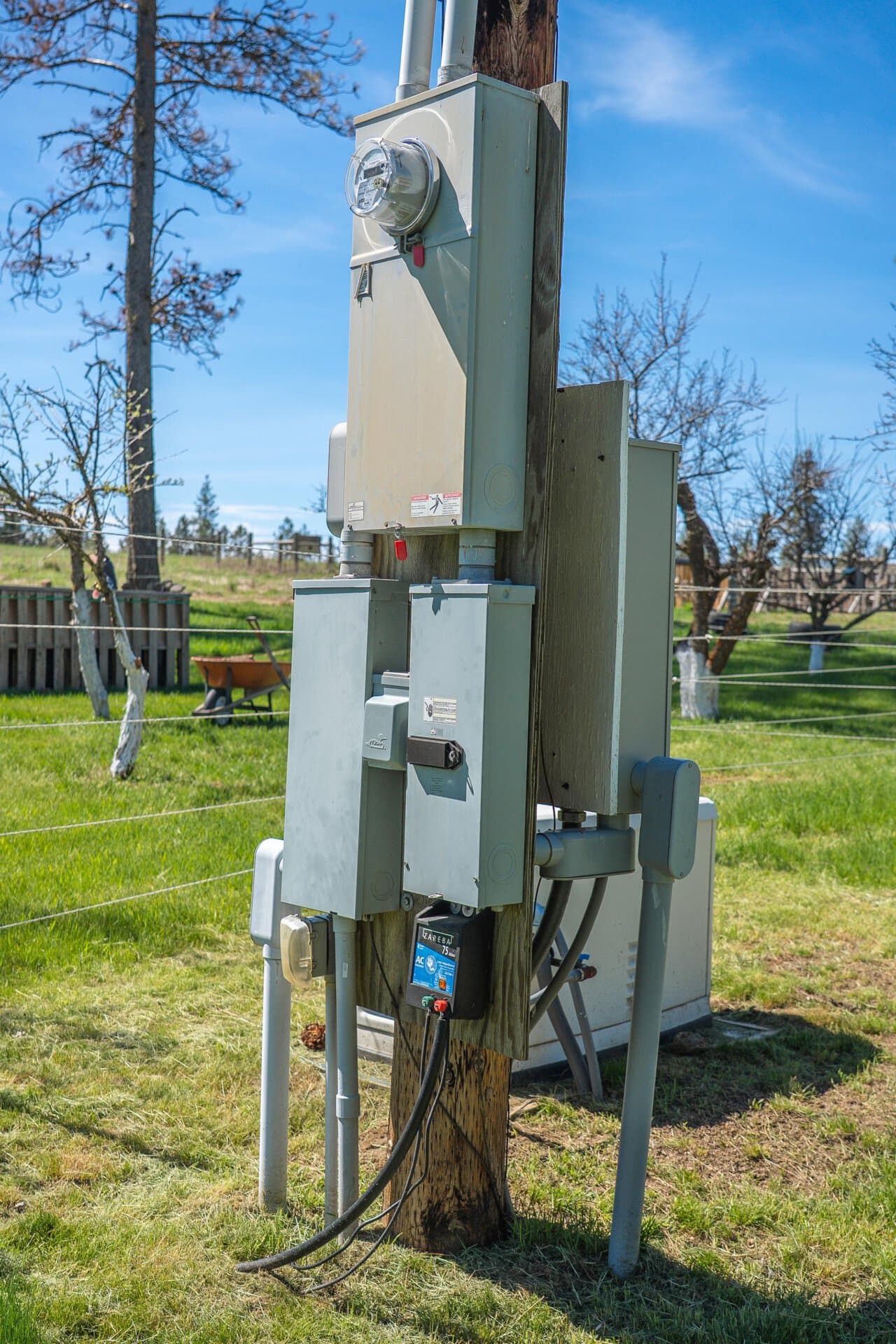 RV hookup & Back-up Generator washington Canoy Ridge Ranch