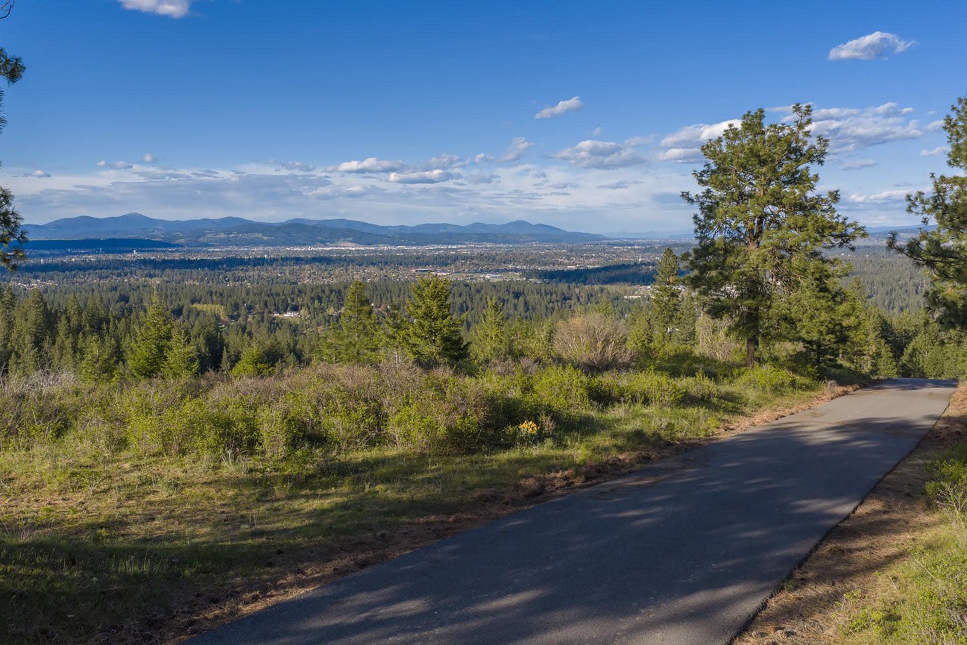 Spokane Overlook Washington Grouse Mountain Drive