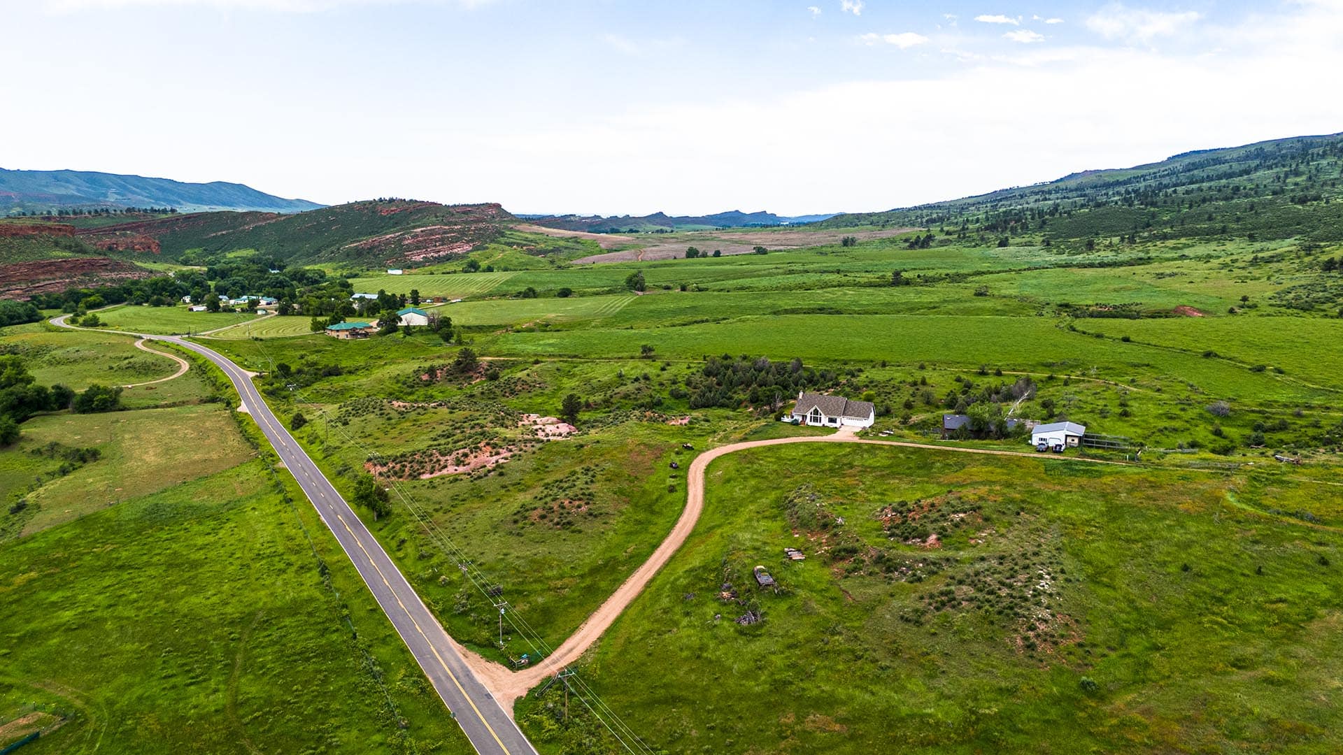 aerial view of ranch land for sale colorado bar d ranch