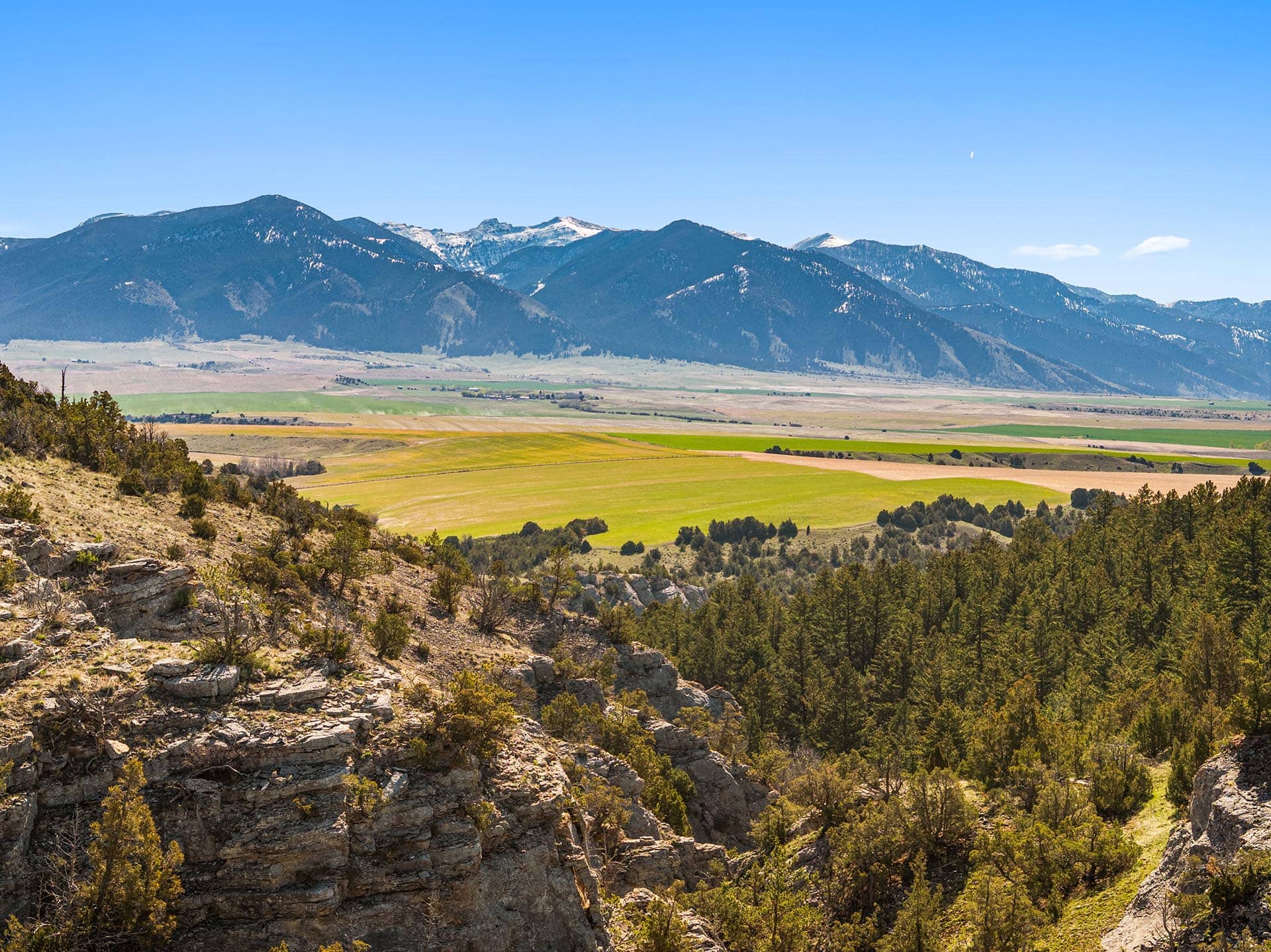 bridger mountain range montana dry creek wilderness at sxs ranch