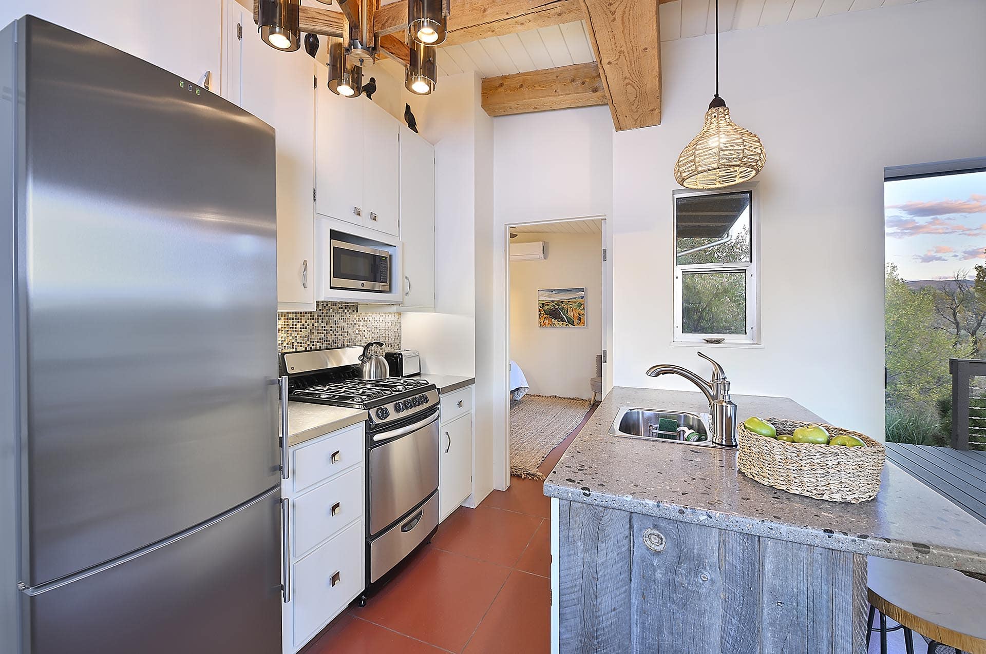 casita kitchen new mexico dos rios