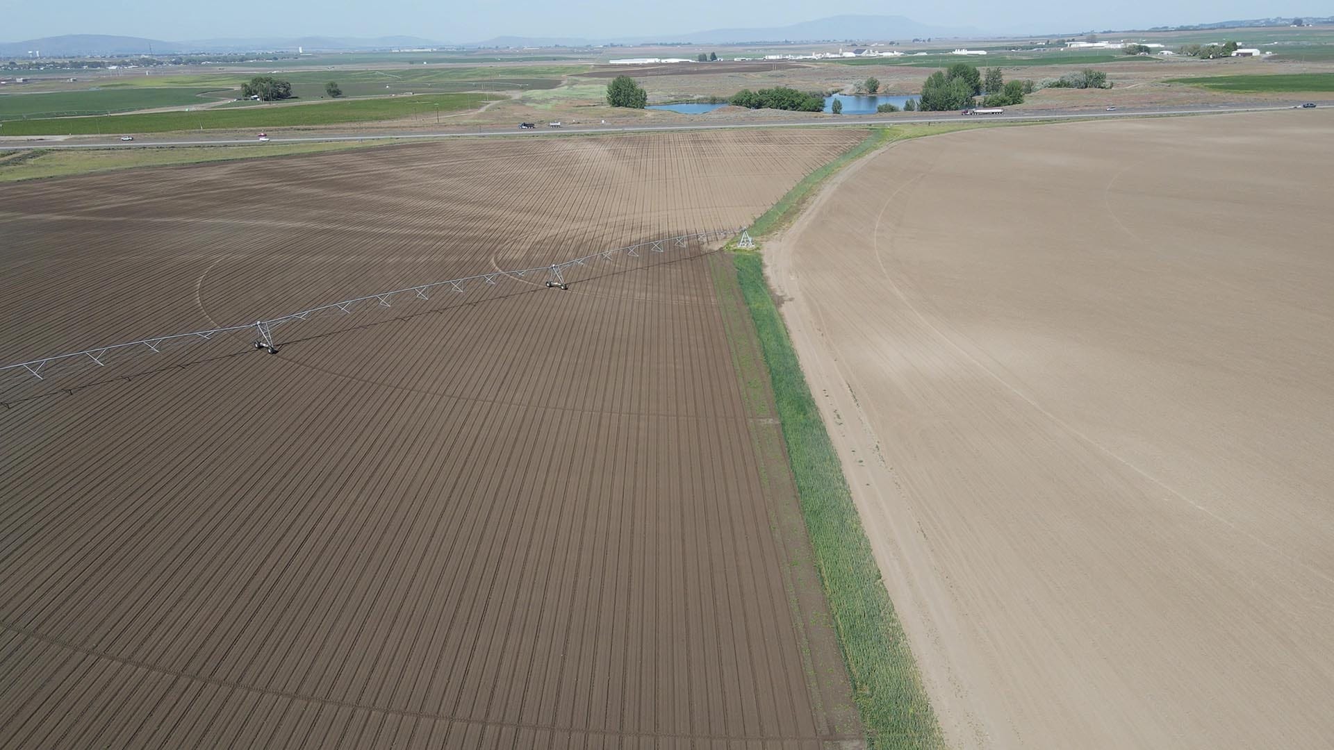 circle irrigation washington preston organic irrigated farm