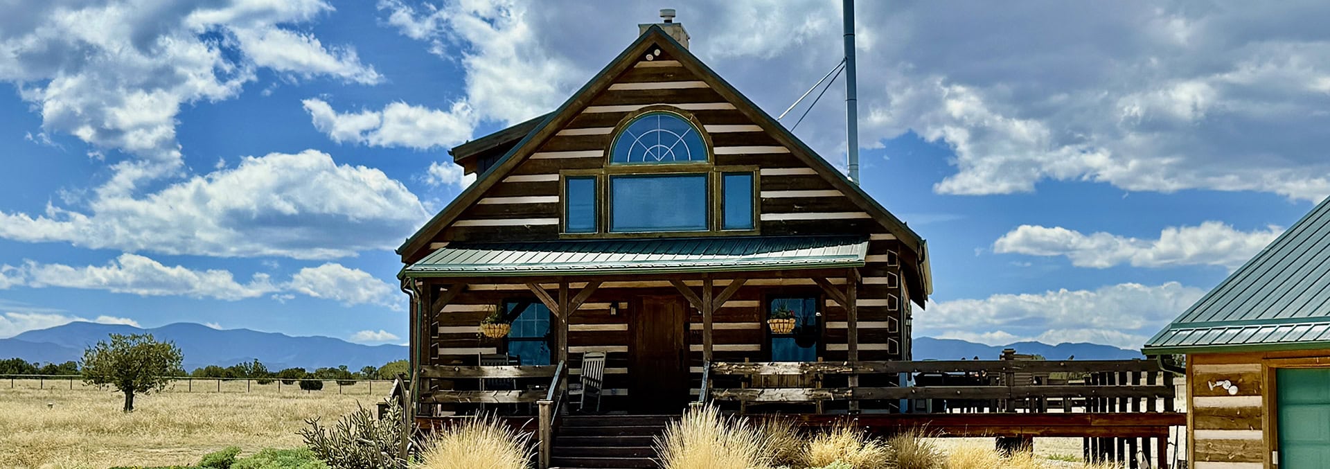 colorado log home for sale mchenry ranch