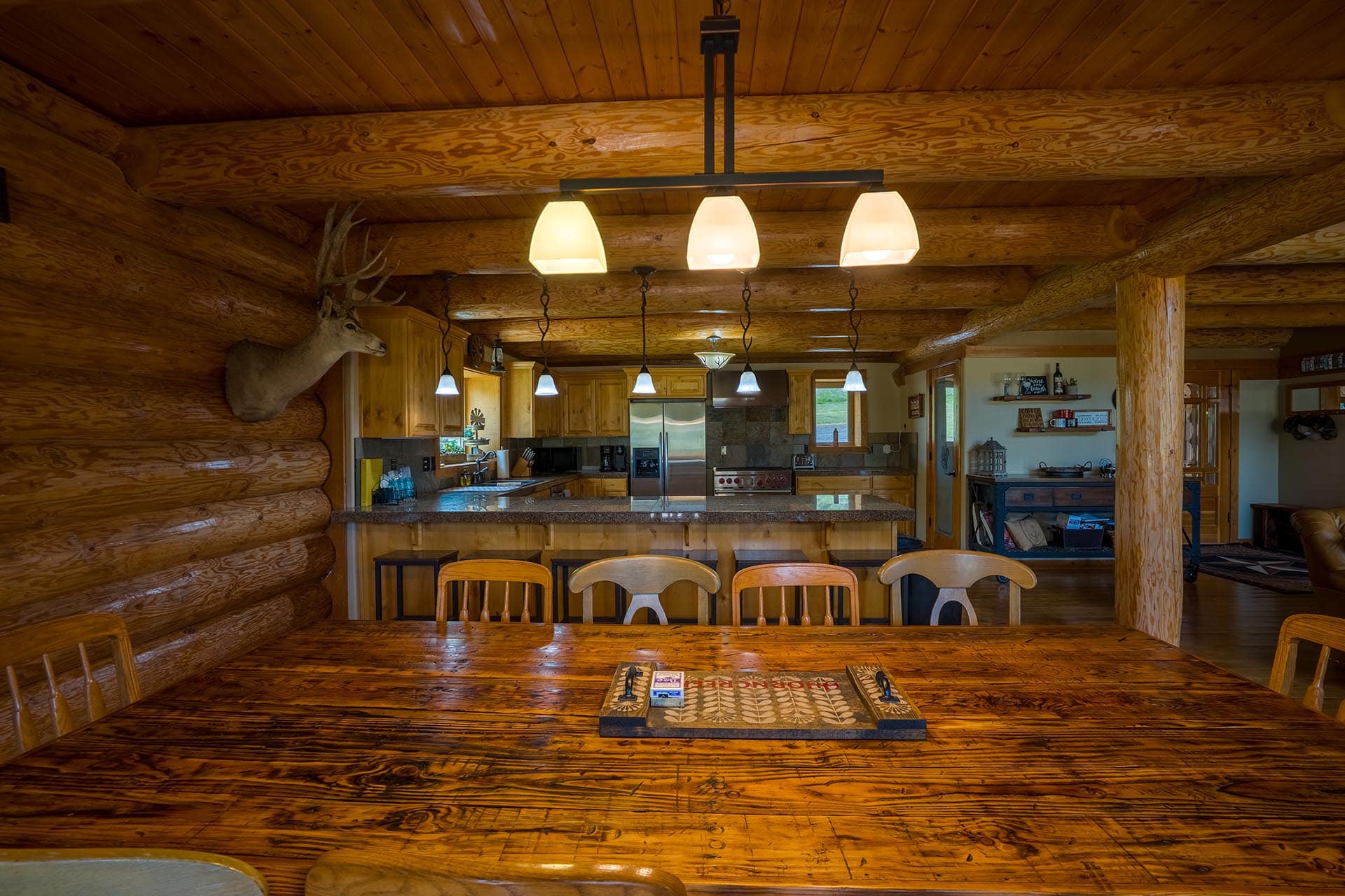 dining table oregon thorn creek ranch
