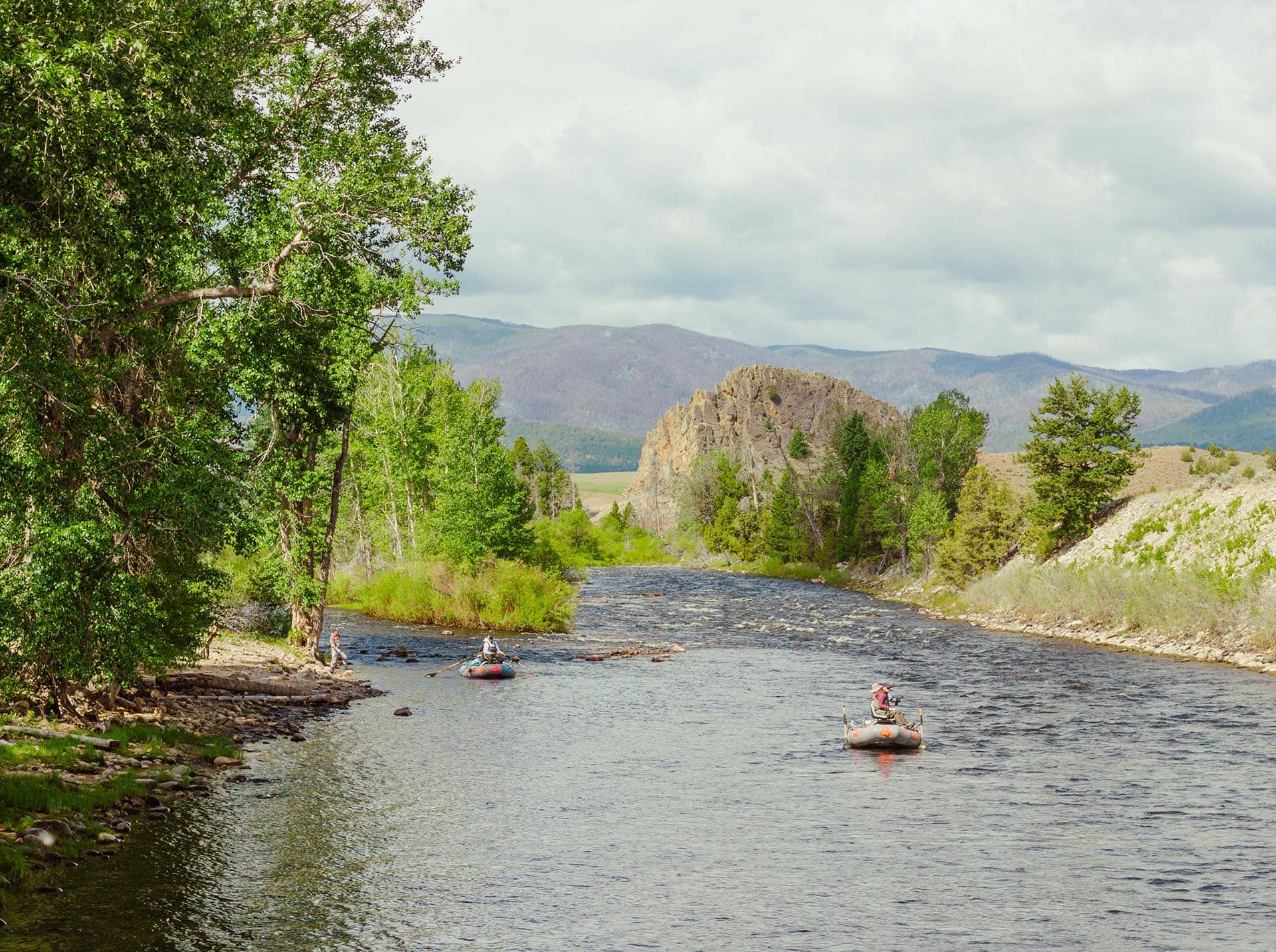 floating guided fly fishing trip montana complete fly fisher