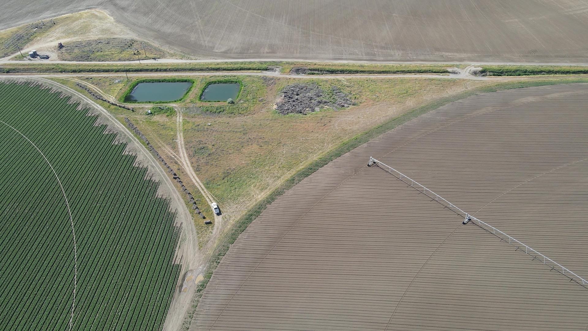 holding ponds washington preston organic irrigated farm