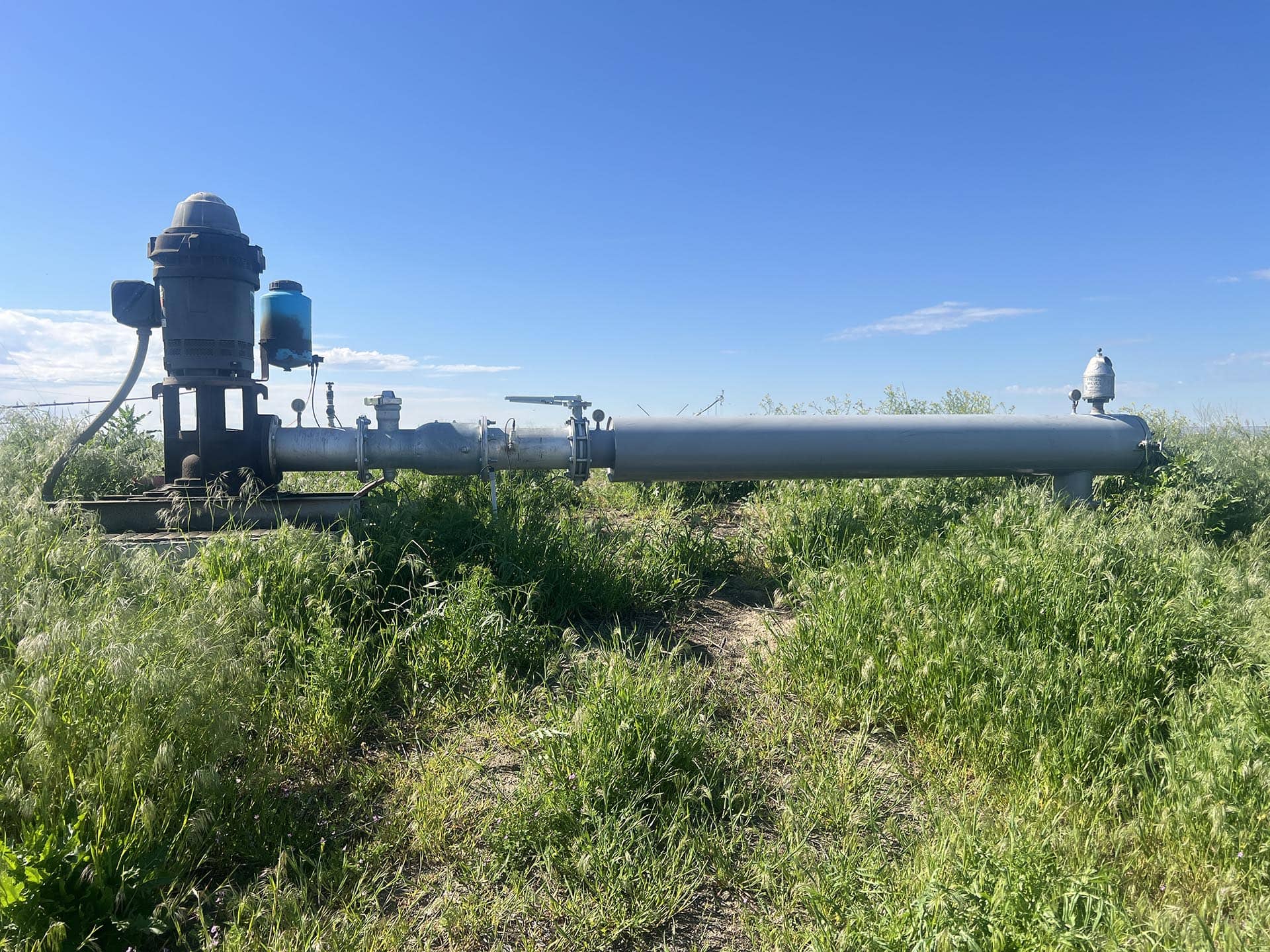 irrigation pump washington preston organic irrigated farm