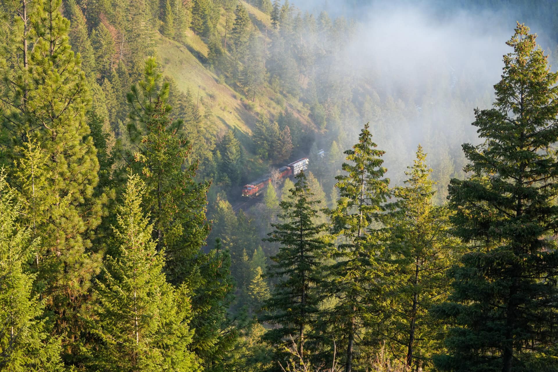 misty mountain train montana clark fork river sporting ranch