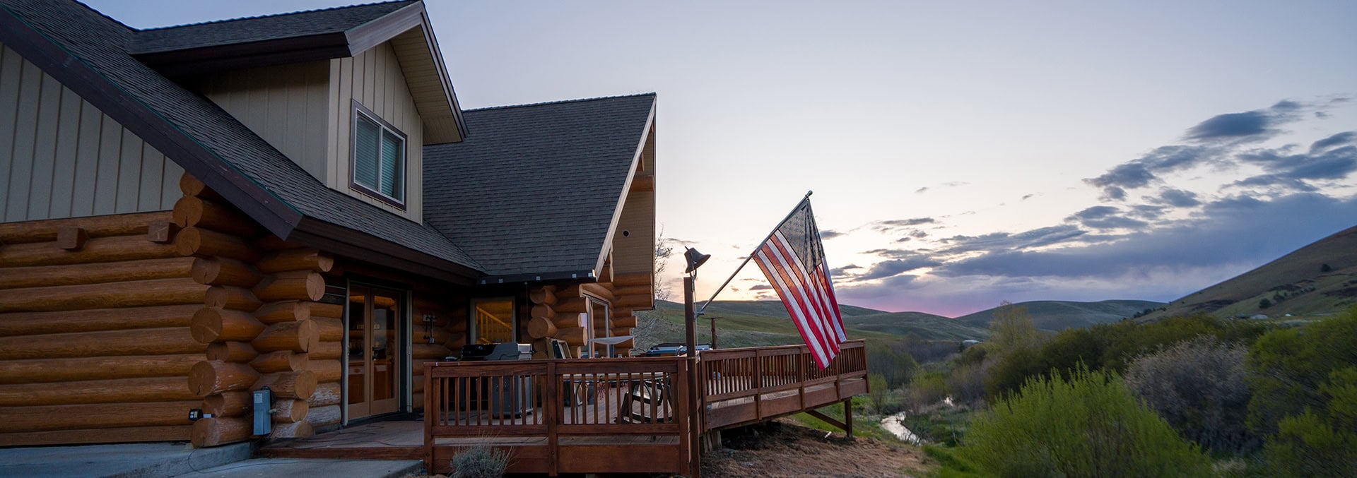 oregon log cabin for sale thorn creek ranch