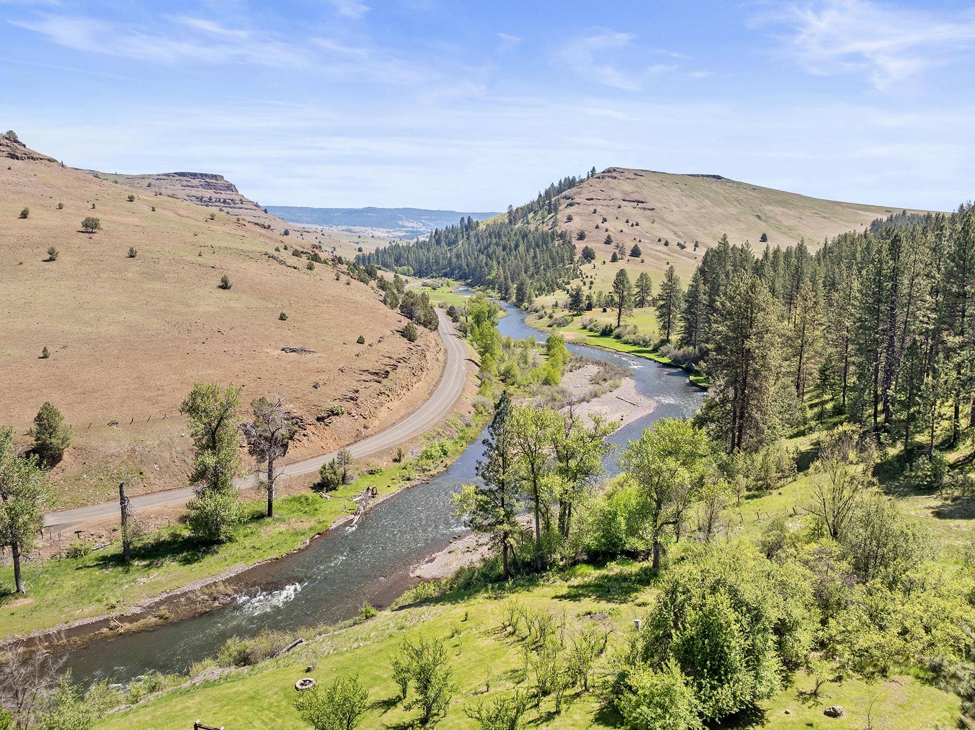 owner financed survival land oregon rockin river ranch on the middle fork