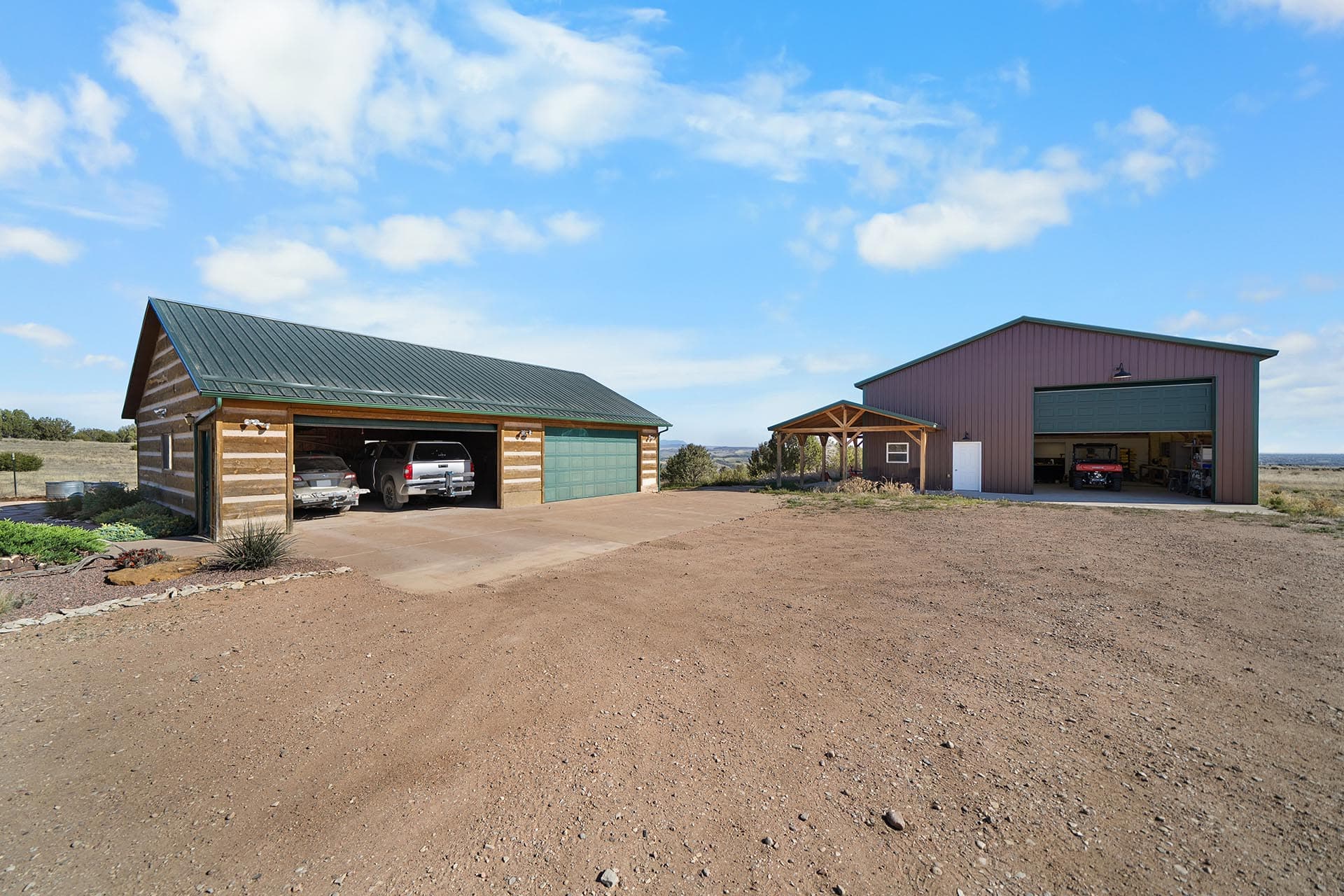 property with multiple garages colorado mchenry ranch